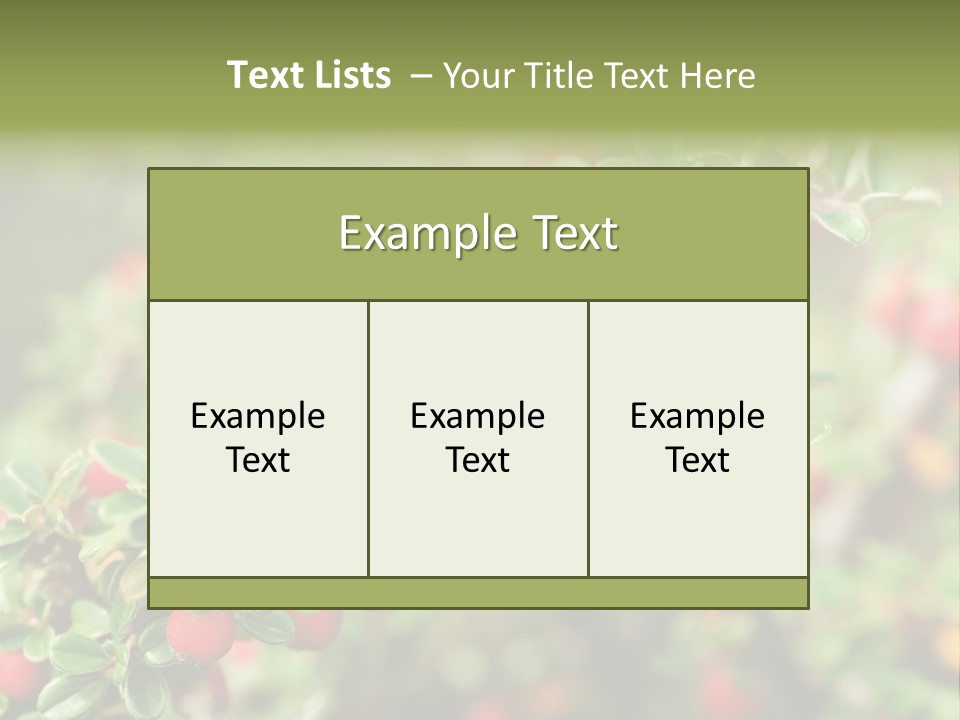 Slope Strathcona Woods PowerPoint Template