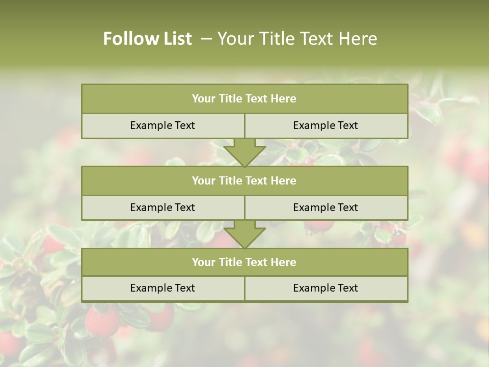 Slope Strathcona Woods PowerPoint Template