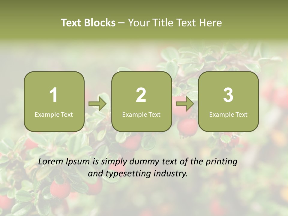 Slope Strathcona Woods PowerPoint Template