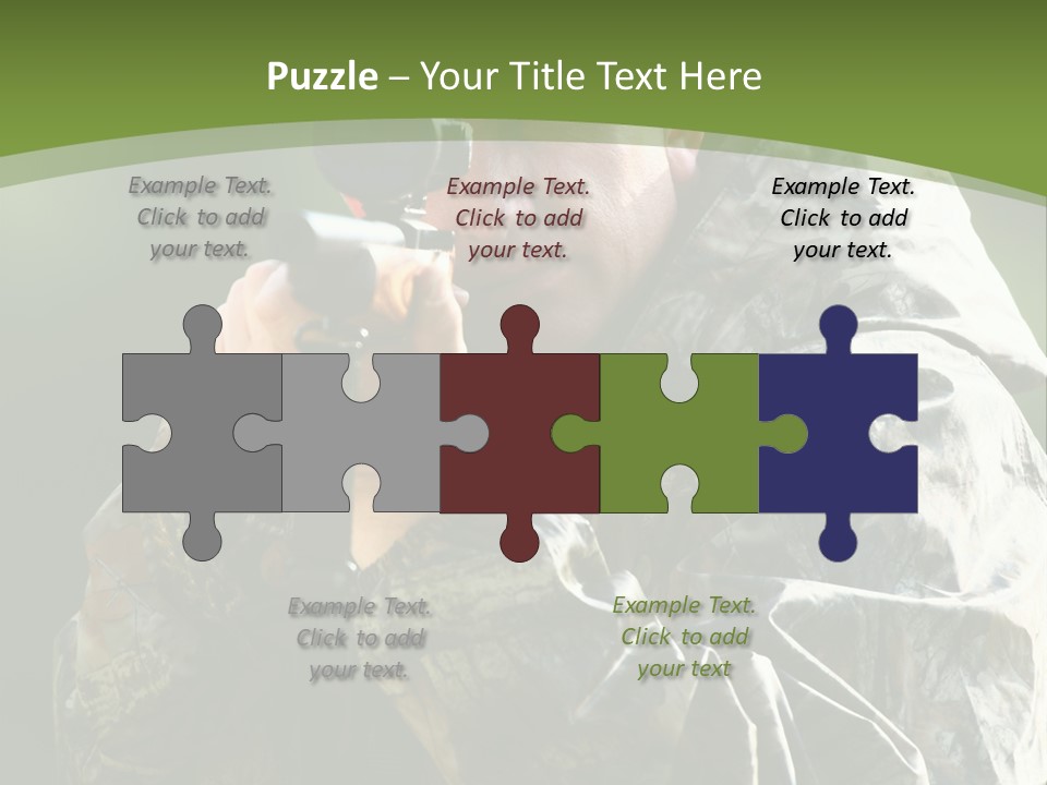 Gears Kill Hunter PowerPoint Template