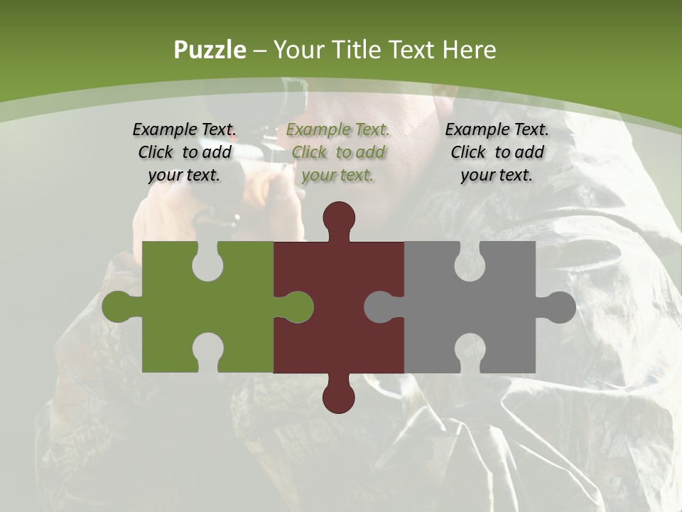 Gears Kill Hunter PowerPoint Template