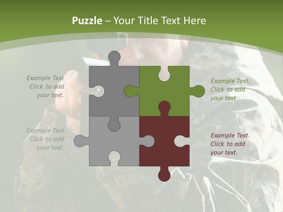 Gears Kill Hunter PowerPoint Template