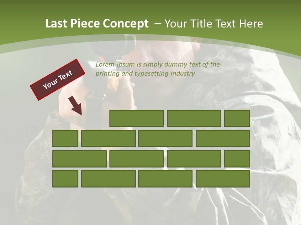Gears Kill Hunter PowerPoint Template