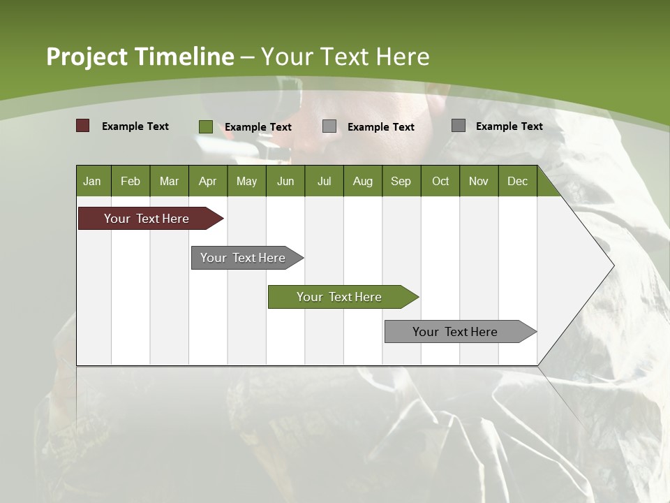 Gears Kill Hunter PowerPoint Template