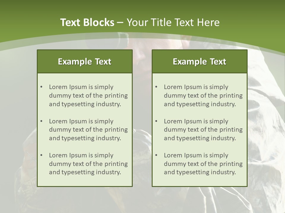 Gears Kill Hunter PowerPoint Template
