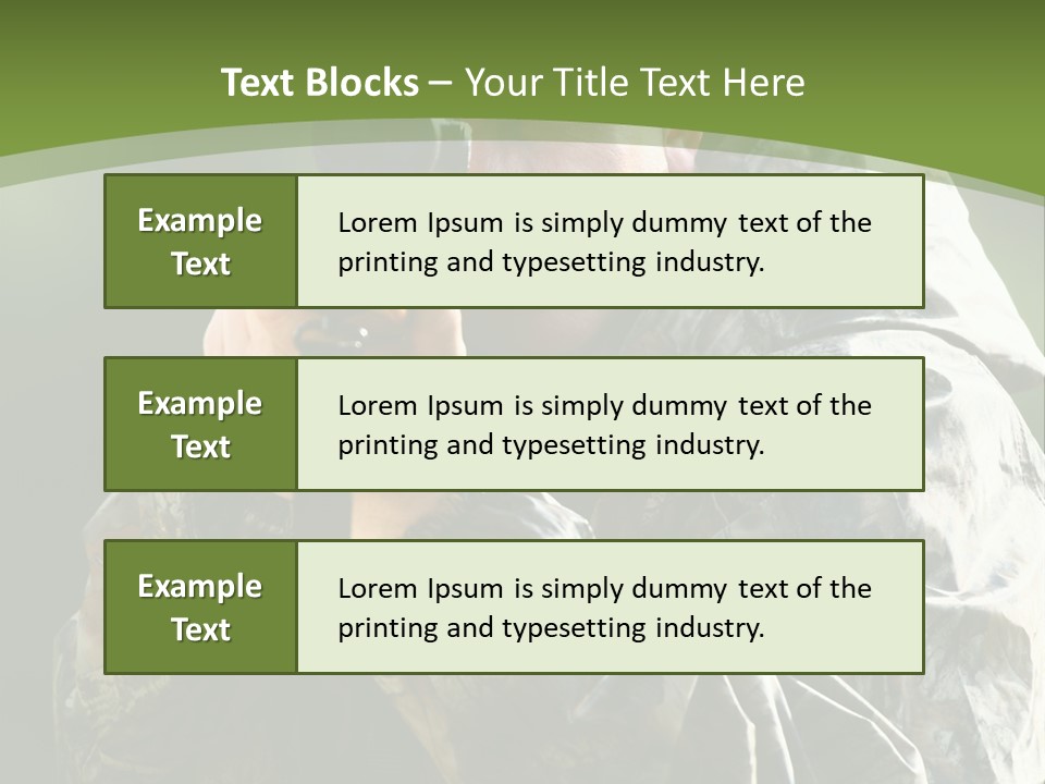Gears Kill Hunter PowerPoint Template