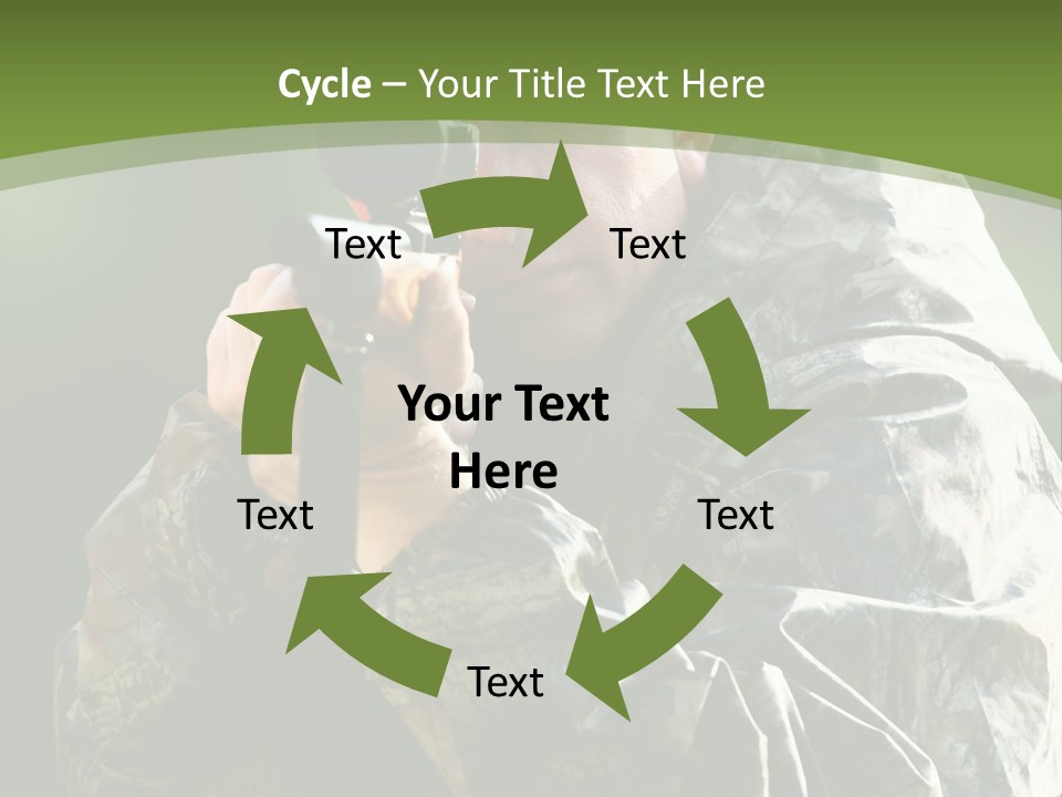 Gears Kill Hunter PowerPoint Template