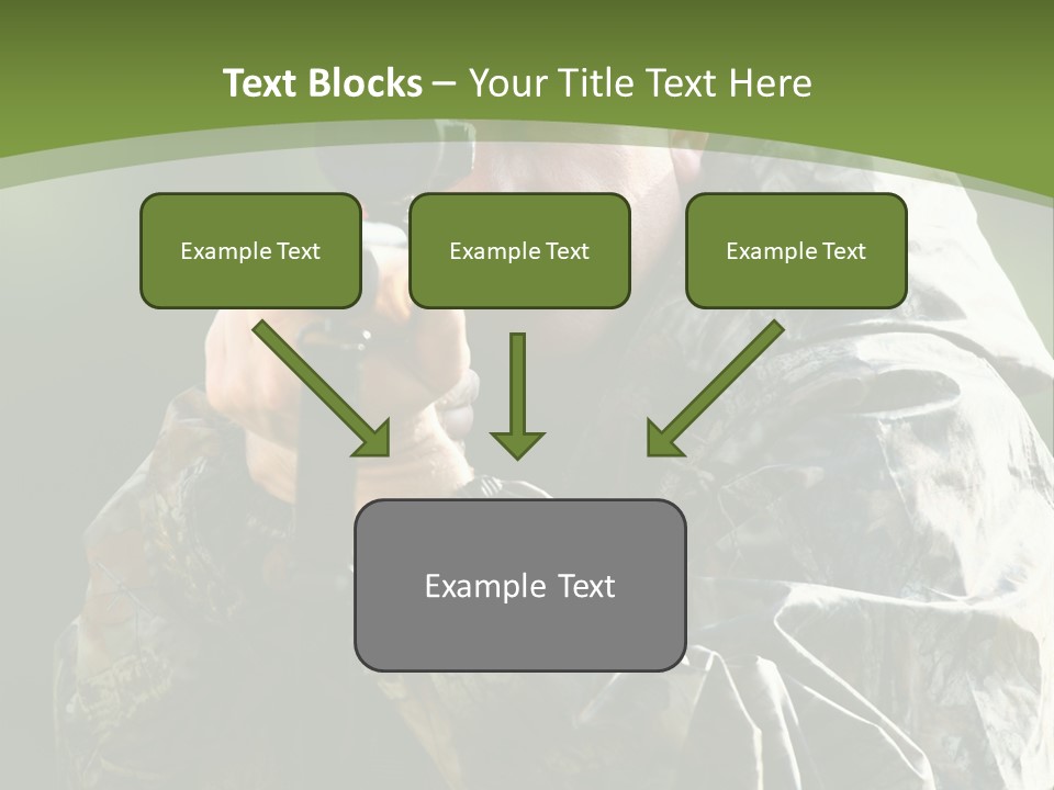 Gears Kill Hunter PowerPoint Template
