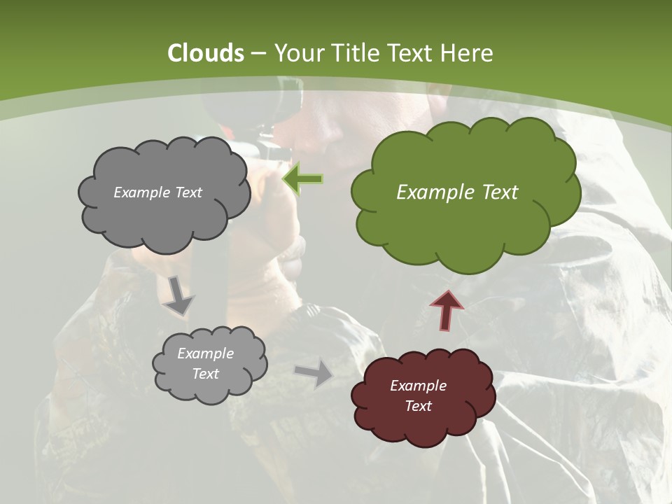 Gears Kill Hunter PowerPoint Template