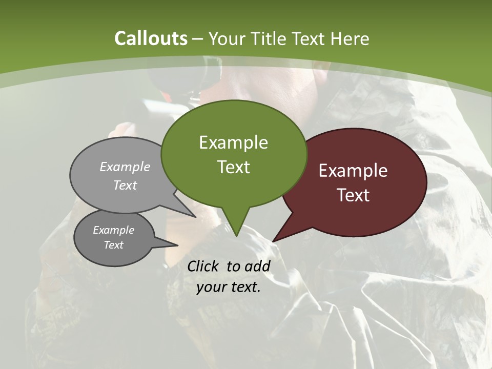 Gears Kill Hunter PowerPoint Template