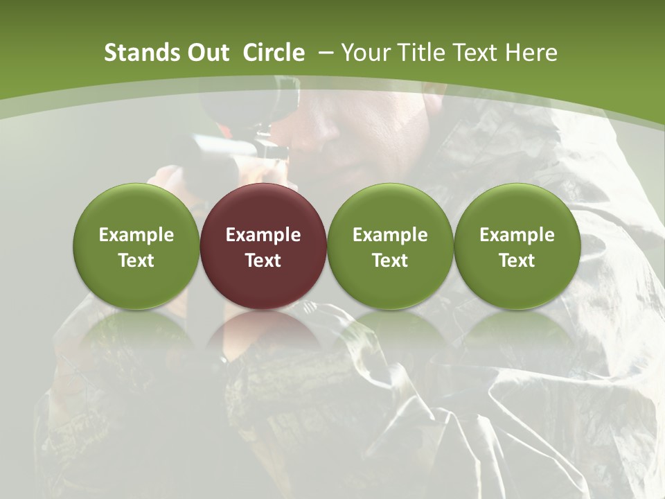 Gears Kill Hunter PowerPoint Template