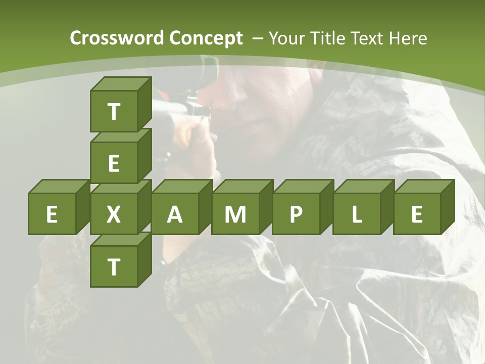 Gears Kill Hunter PowerPoint Template
