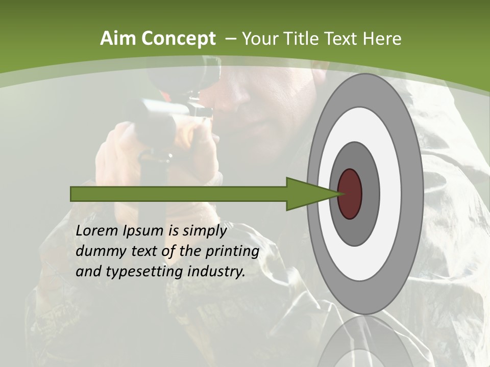 Gears Kill Hunter PowerPoint Template