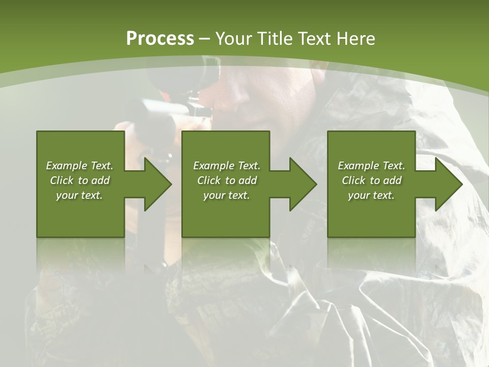 Gears Kill Hunter PowerPoint Template