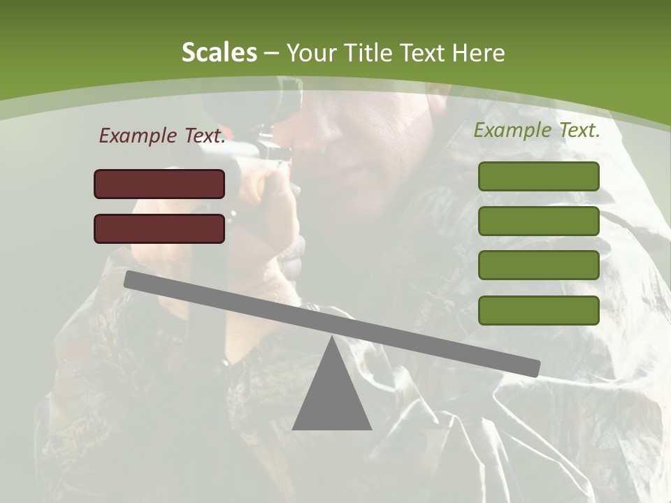 Gears Kill Hunter PowerPoint Template
