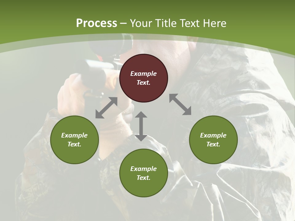 Gears Kill Hunter PowerPoint Template