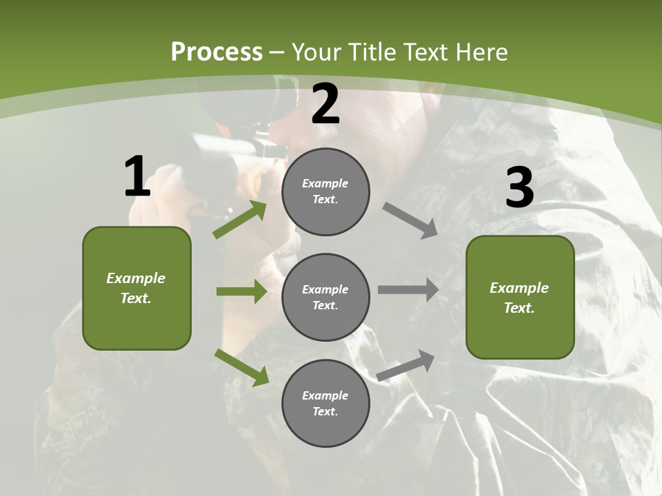 Gears Kill Hunter PowerPoint Template