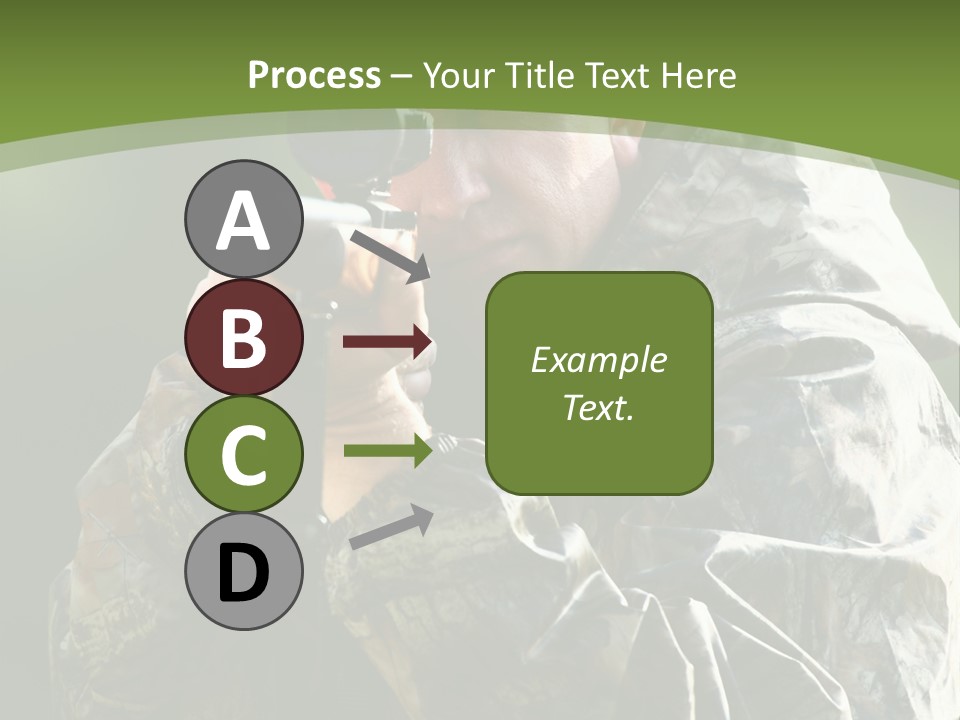 Gears Kill Hunter PowerPoint Template
