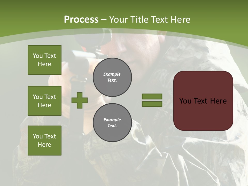 Gears Kill Hunter PowerPoint Template