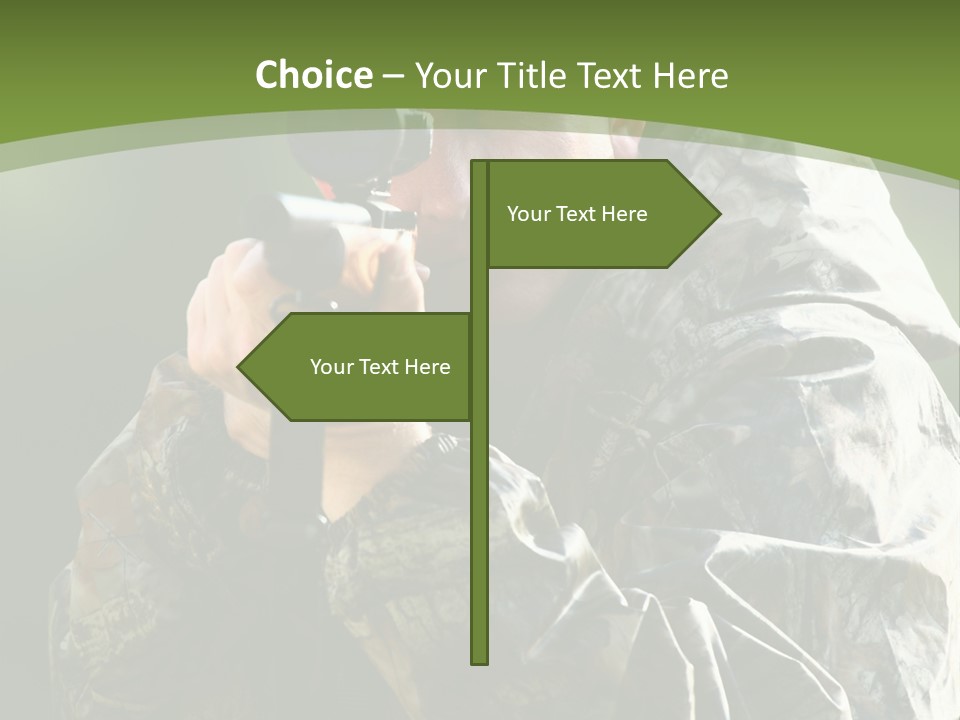 Gears Kill Hunter PowerPoint Template