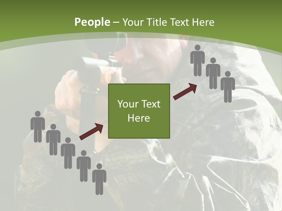 Gears Kill Hunter PowerPoint Template