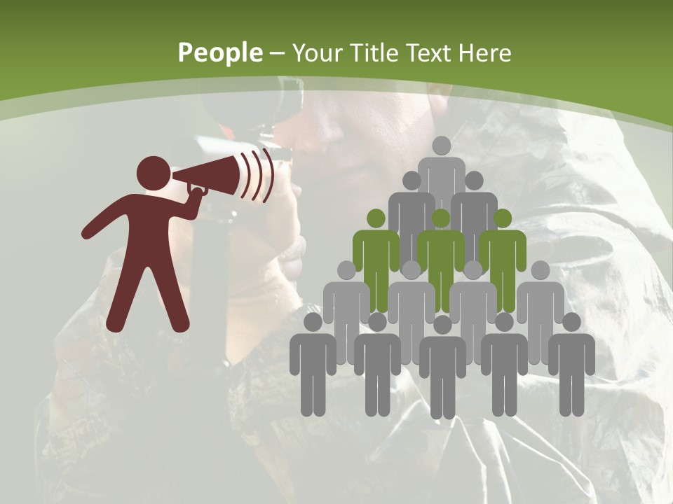 Gears Kill Hunter PowerPoint Template