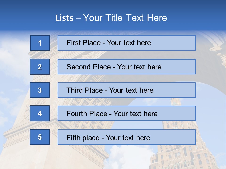 City Architecture High PowerPoint Template