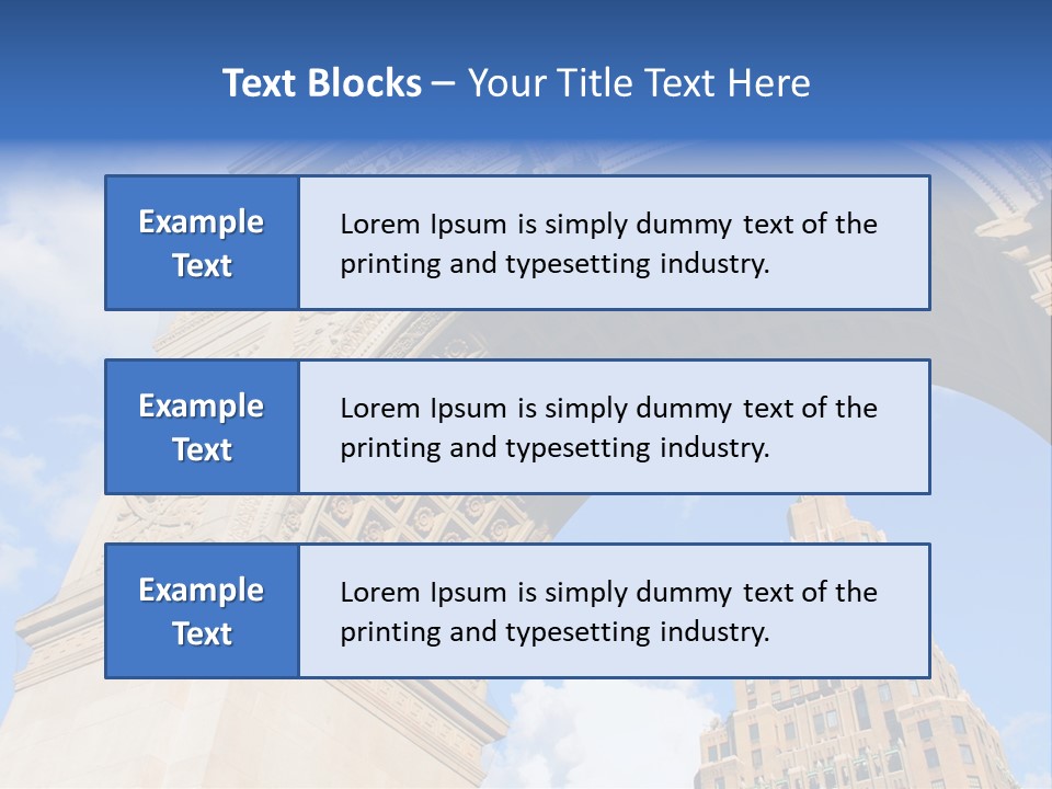 City Architecture High PowerPoint Template