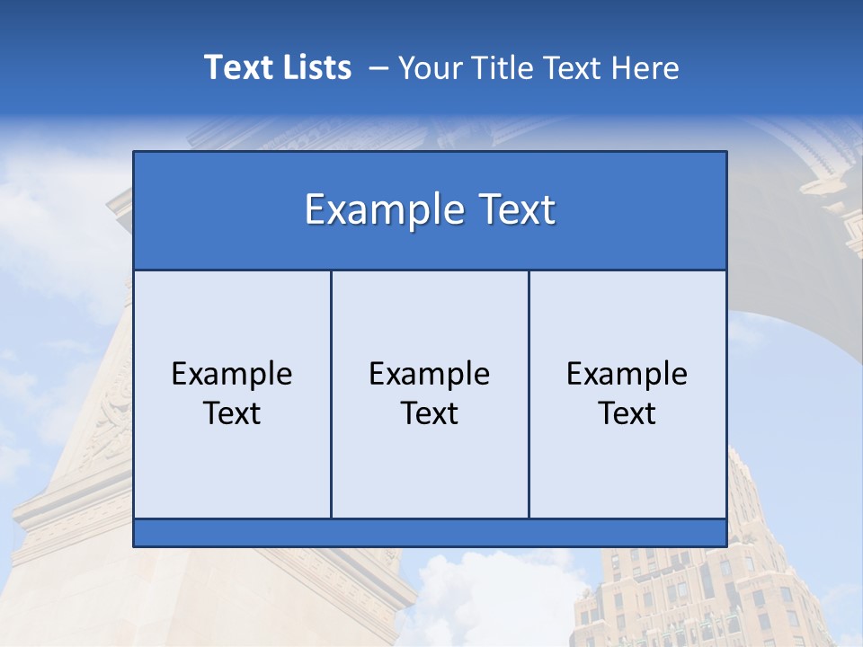 City Architecture High PowerPoint Template