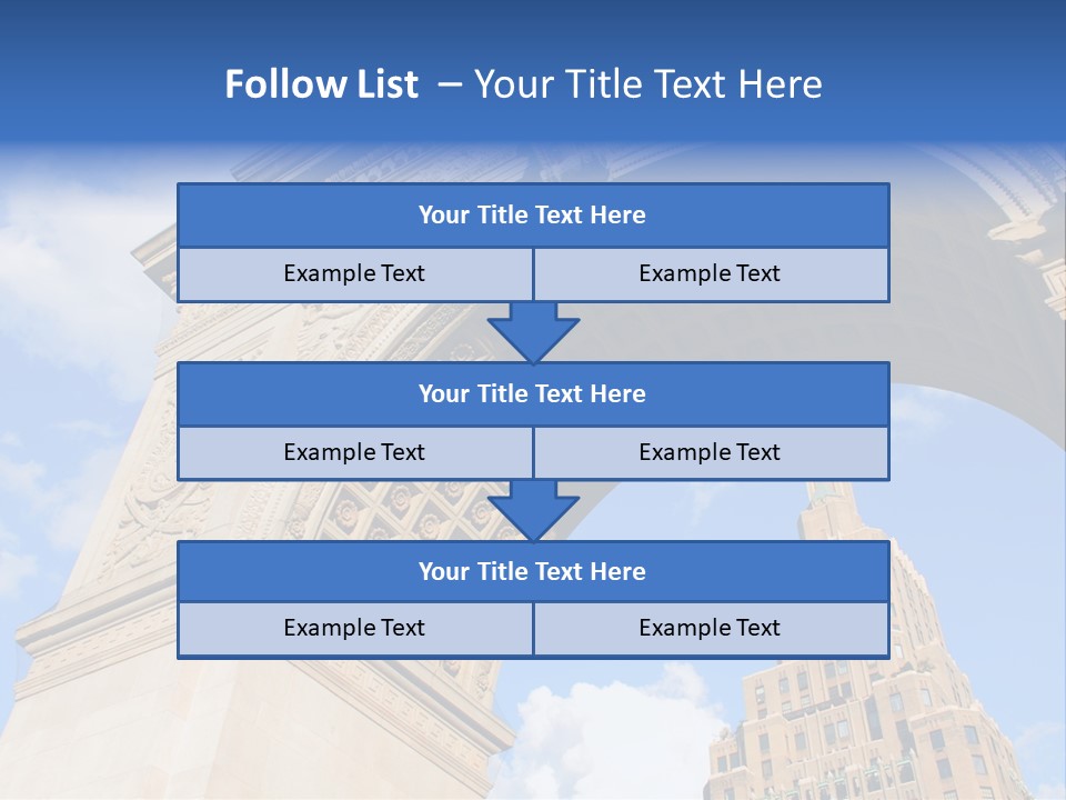 City Architecture High PowerPoint Template