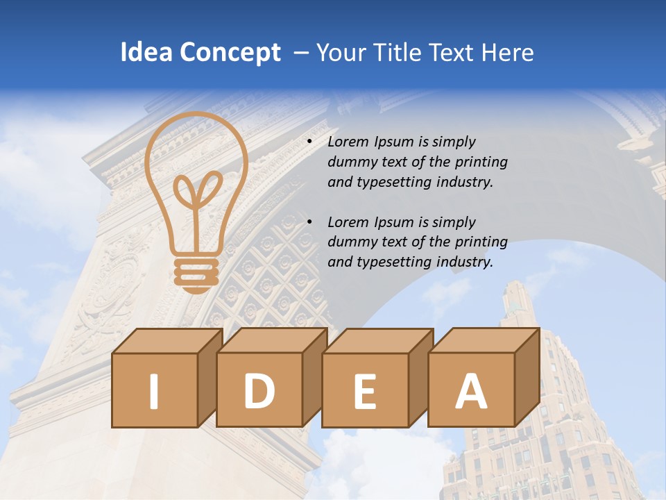 City Architecture High PowerPoint Template