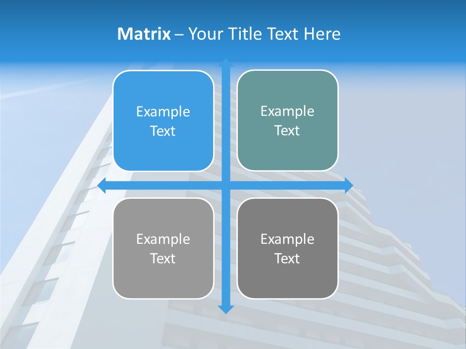 Building Highrise High PowerPoint Template