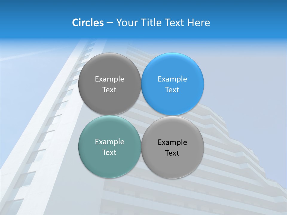 Building Highrise High PowerPoint Template