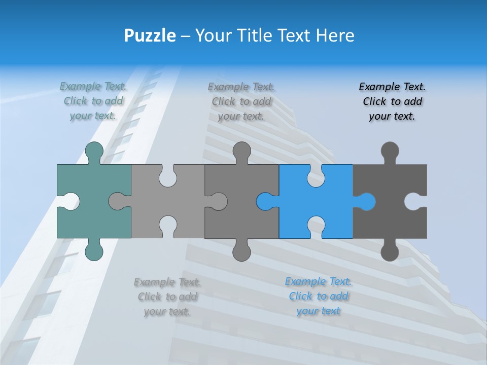Building Highrise High PowerPoint Template