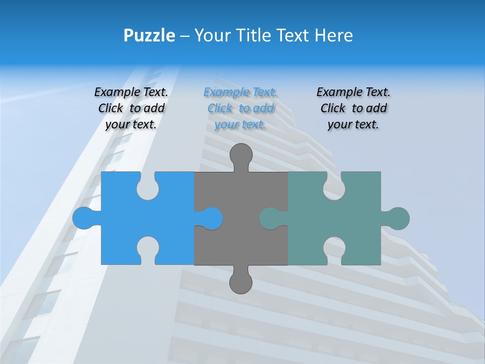 Building Highrise High PowerPoint Template
