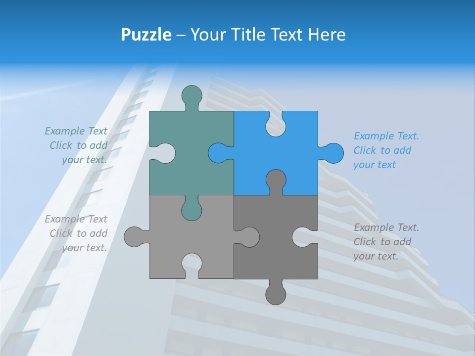 Building Highrise High PowerPoint Template