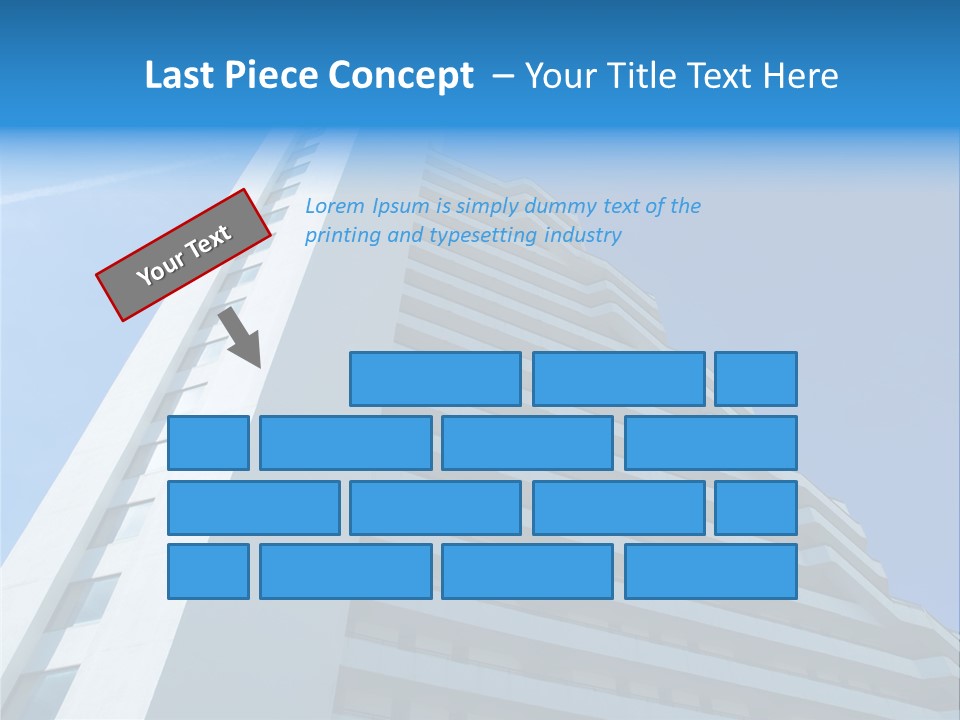 Building Highrise High PowerPoint Template