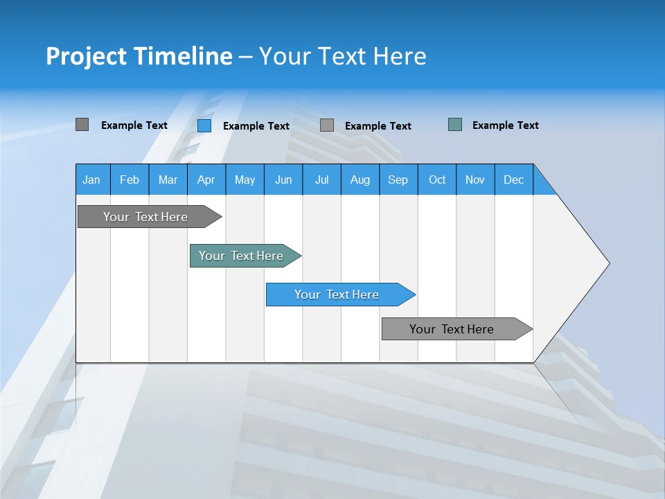 Building Highrise High PowerPoint Template