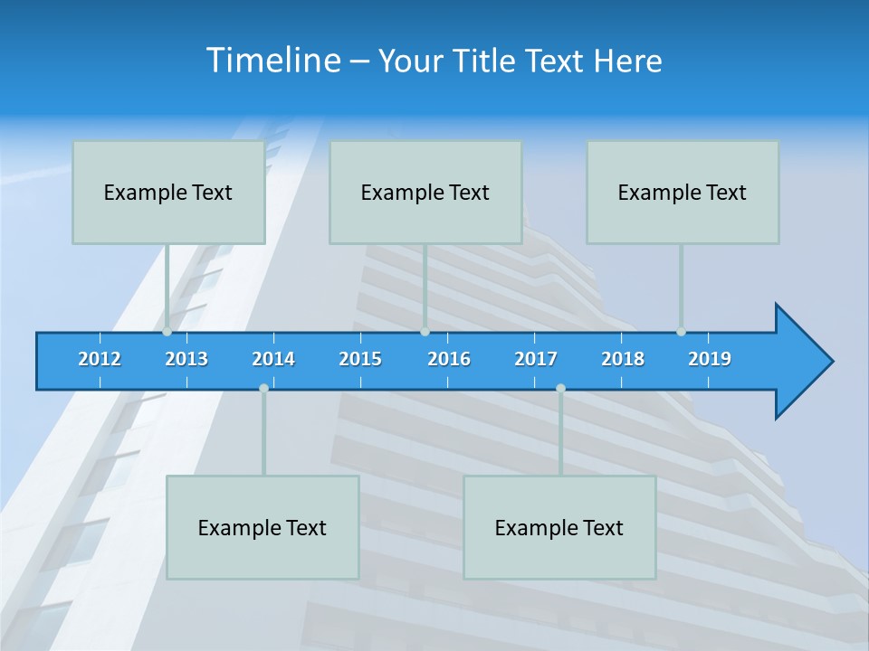 Building Highrise High PowerPoint Template
