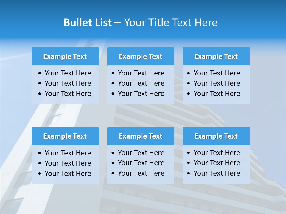 Building Highrise High PowerPoint Template