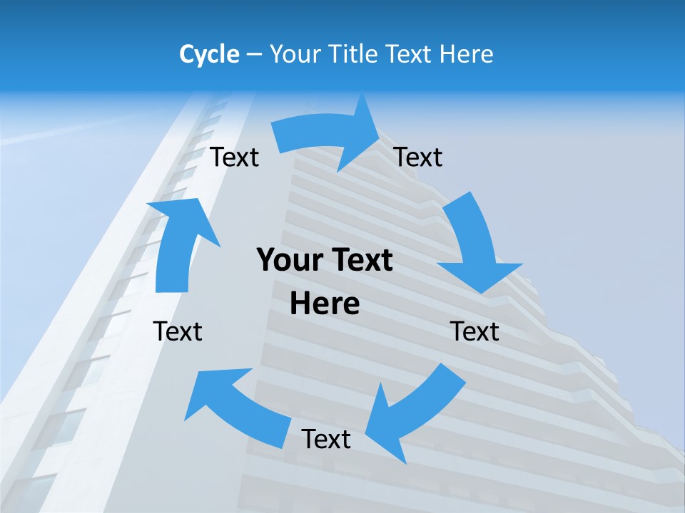 Building Highrise High PowerPoint Template