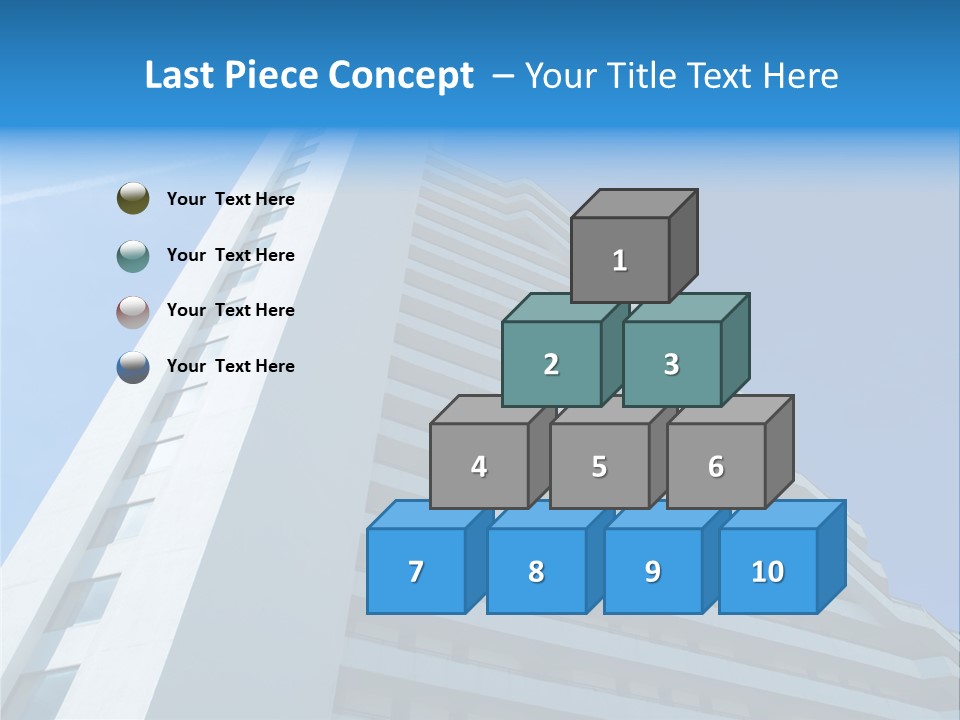 Building Highrise High PowerPoint Template