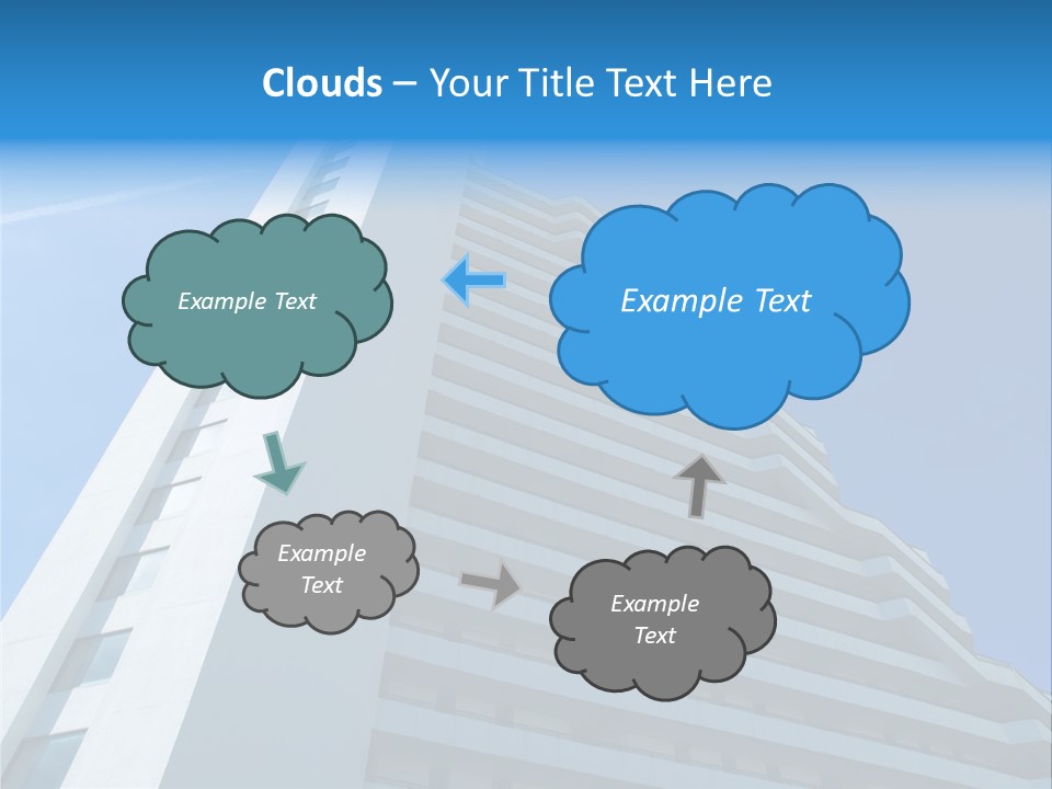 Building Highrise High PowerPoint Template