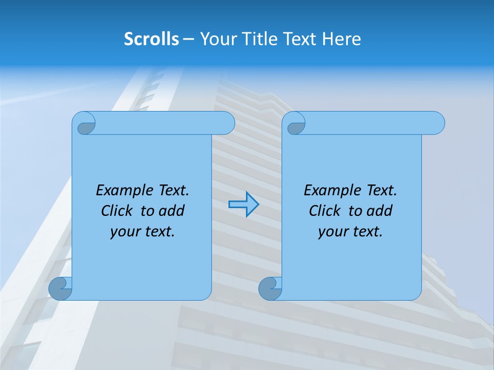 Building Highrise High PowerPoint Template