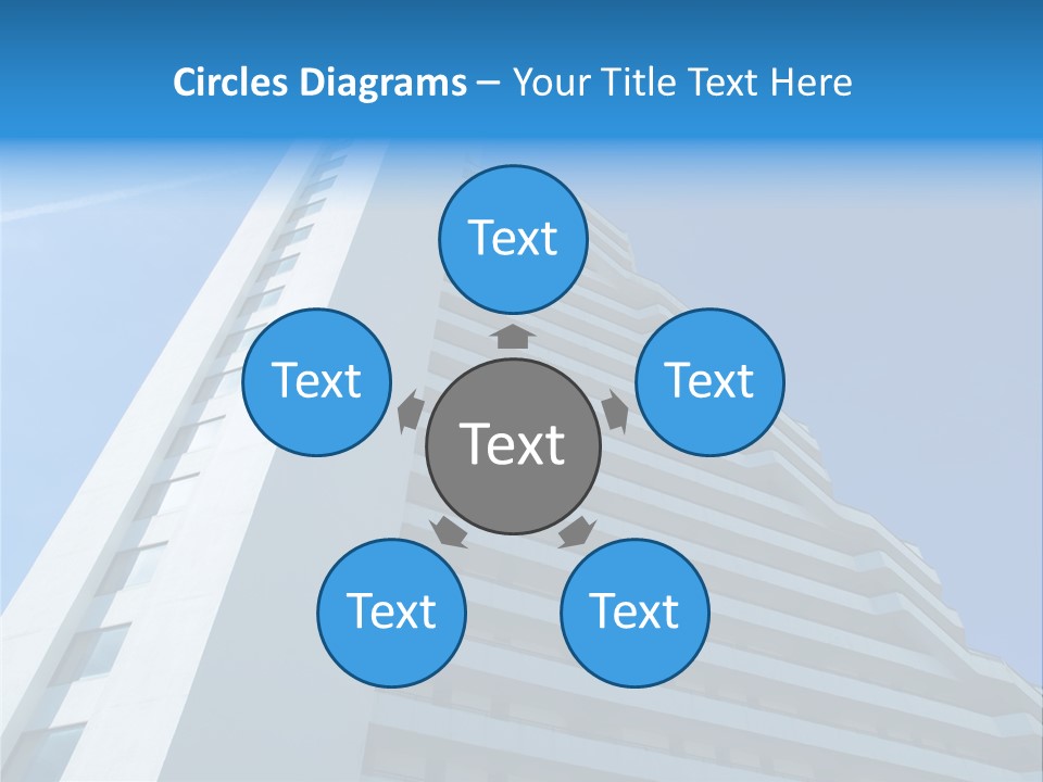 Building Highrise High PowerPoint Template