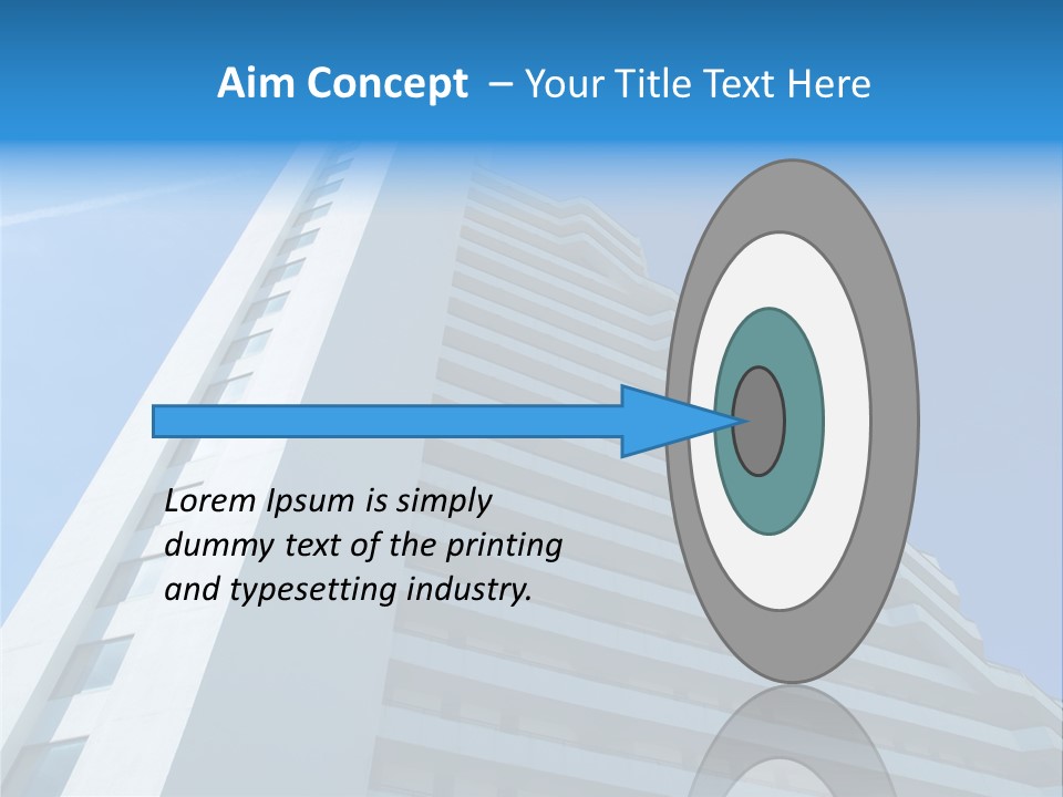 Building Highrise High PowerPoint Template