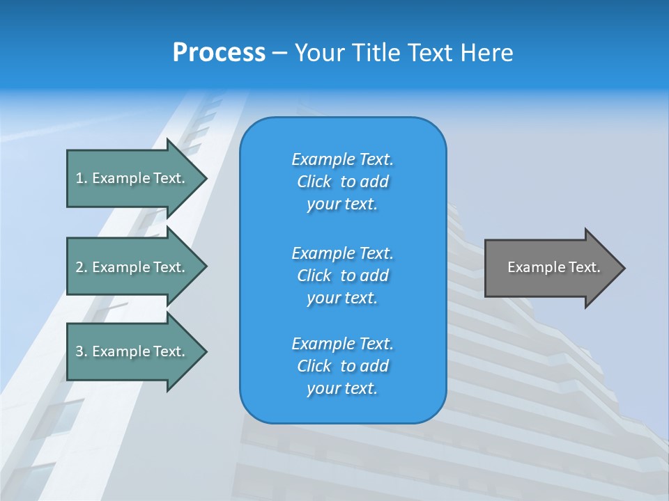 Building Highrise High PowerPoint Template