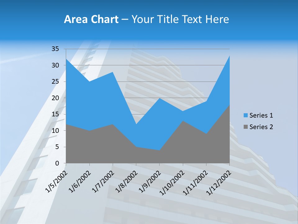 Building Highrise High PowerPoint Template