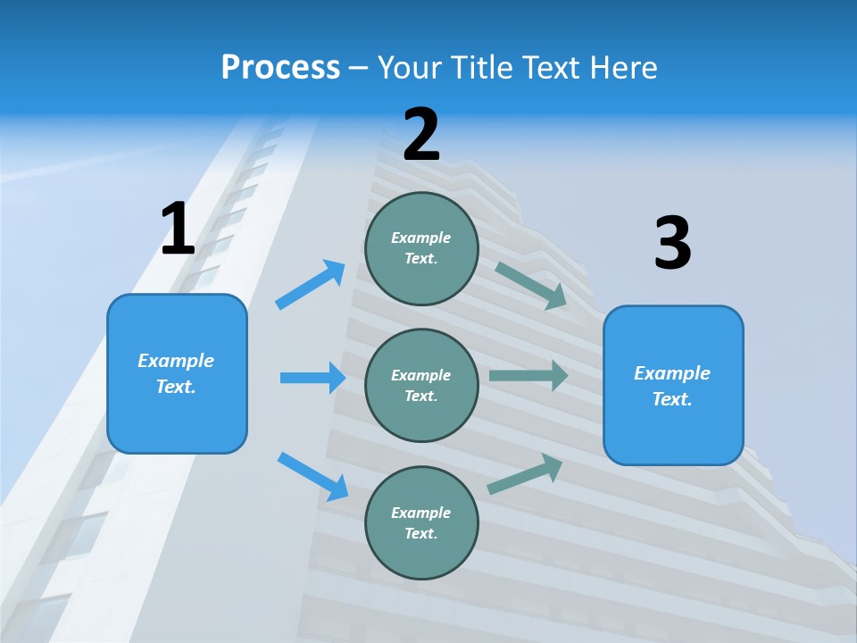 Building Highrise High PowerPoint Template