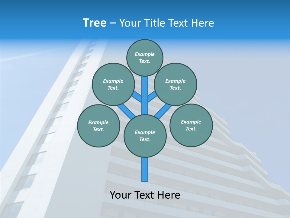 Building Highrise High PowerPoint Template